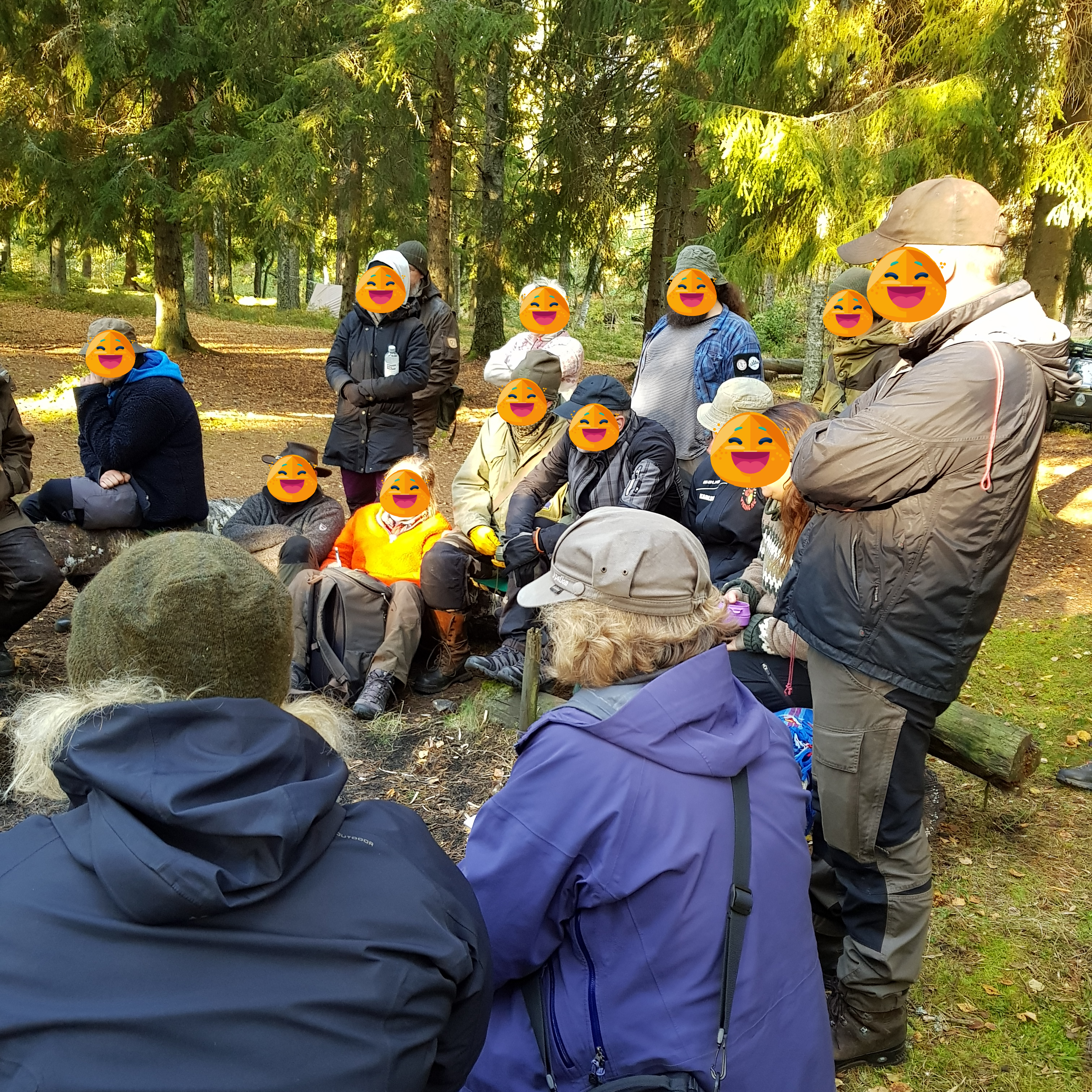 På kurs med Bushcraft Sverige